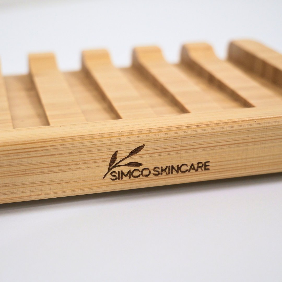Bamboo Soap Dish / Holder - SIMCO SKINCARE
