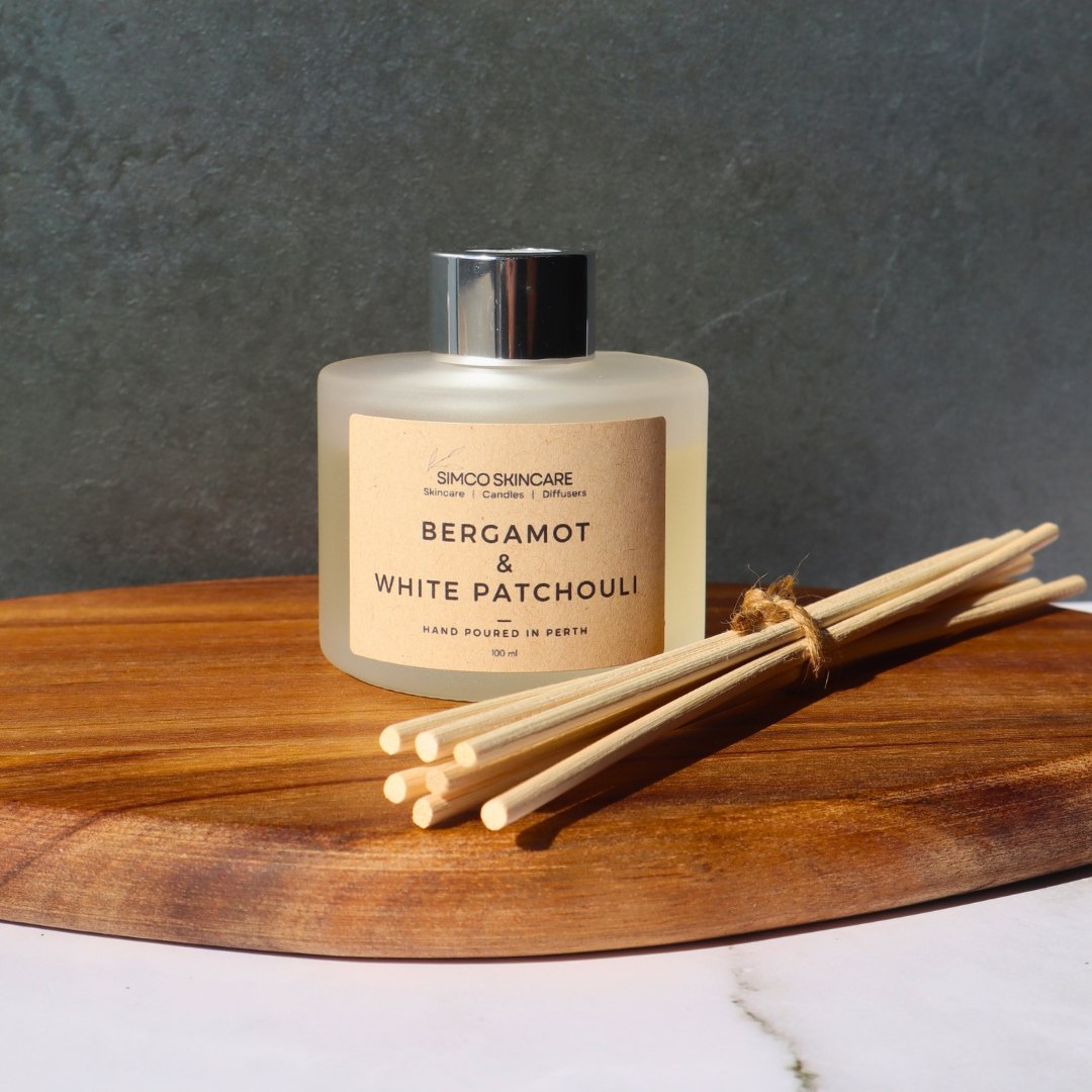 Bergamot & White Patchouli Diffuser - SIMCO SKINCARE