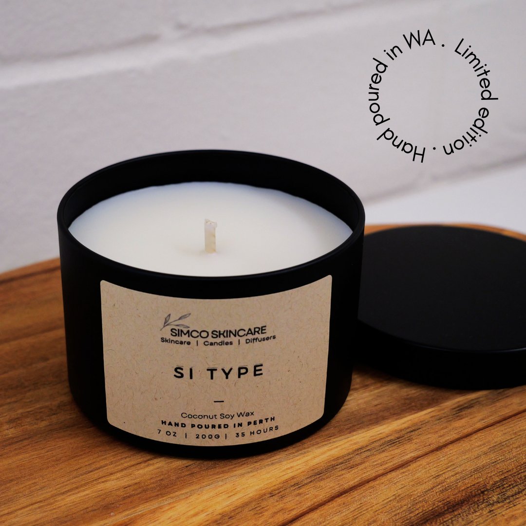 Black Tin One - Off Scented Candles - SIMCO SKINCARE