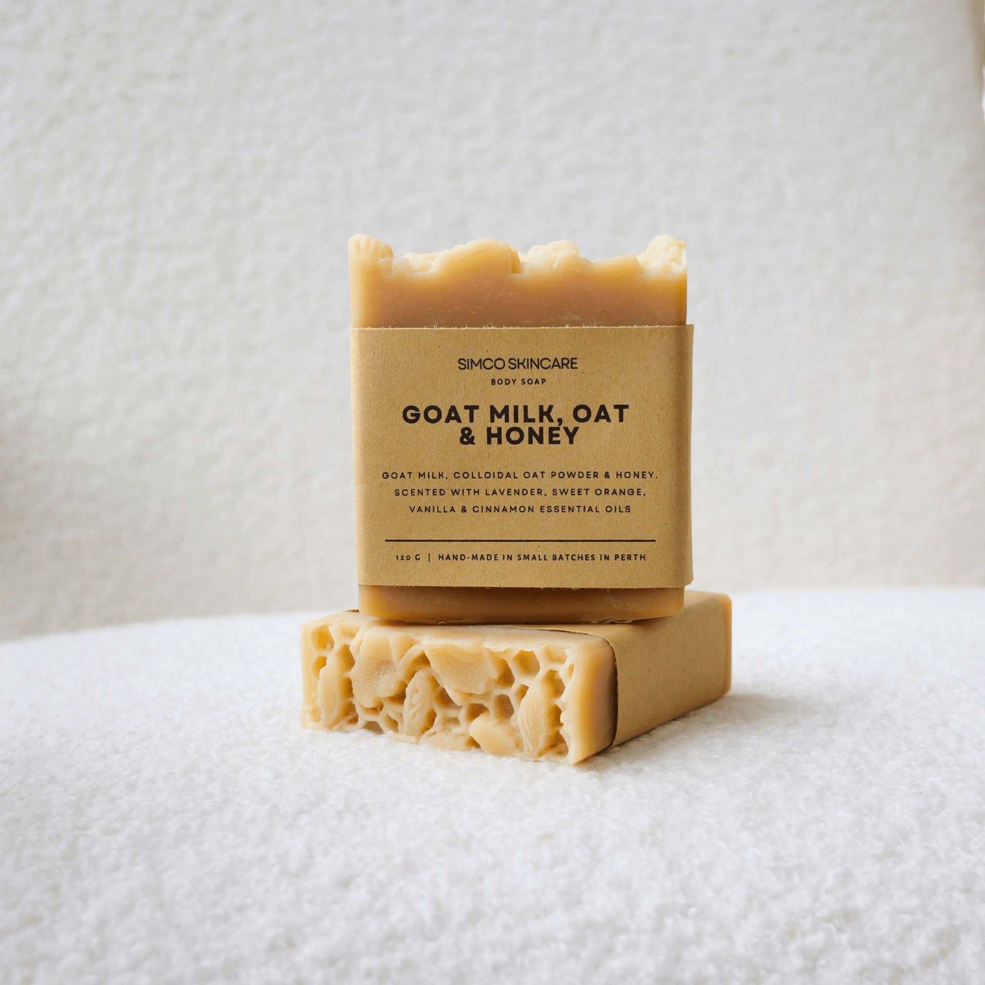 Goat Milk, Oat & Honey (Natural Soap with Essential Oils) - SIMCO SKINCARE