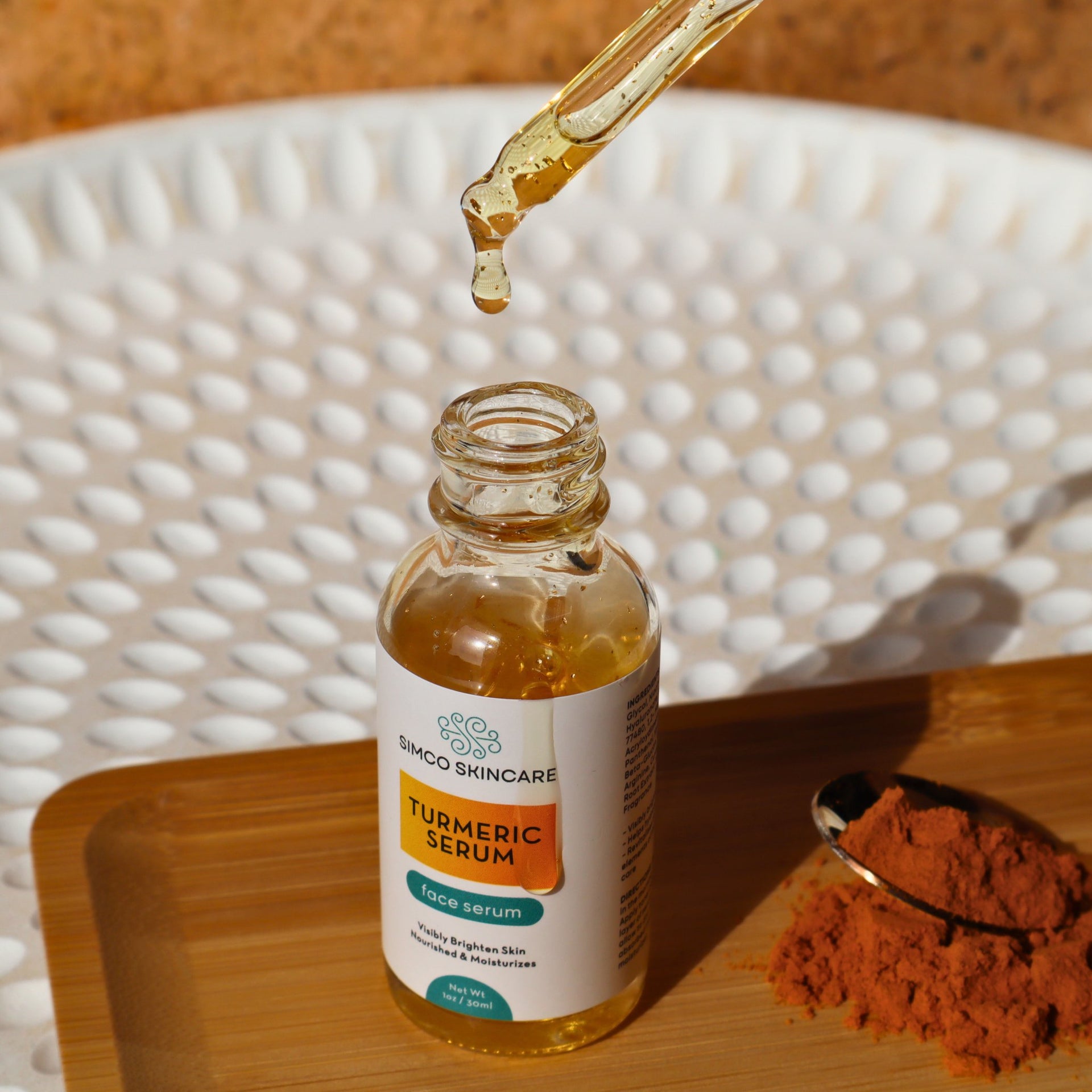 Gold Turmeric Face Serum - SIMCO SKINCARE