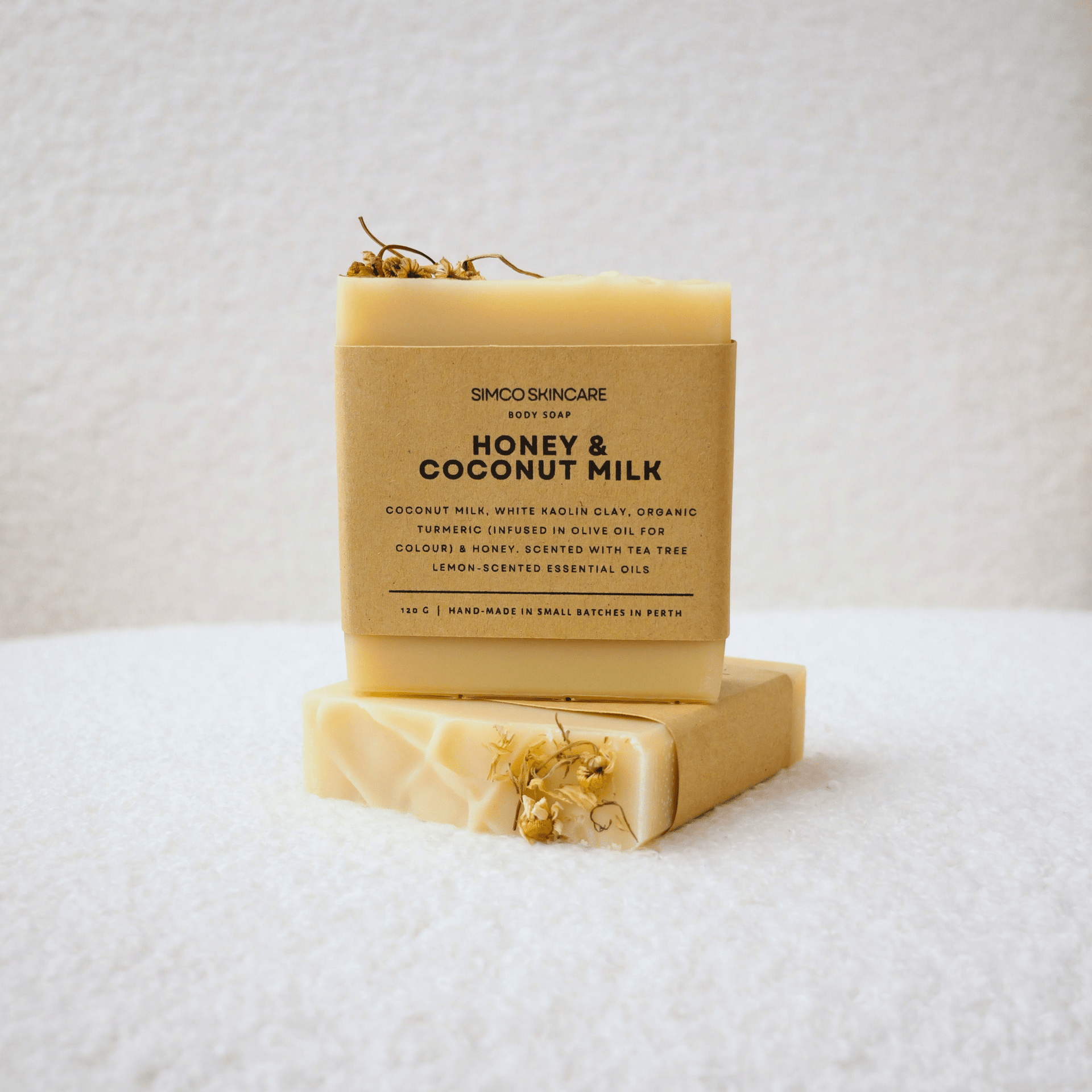 Honey & Coconut Milk (Natural Soap with Essential Oils) - SIMCO SKINCARE