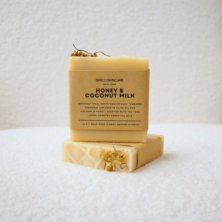 Honey & Coconut Milk (Natural Soap with Essential Oils) - SIMCO SKINCARE