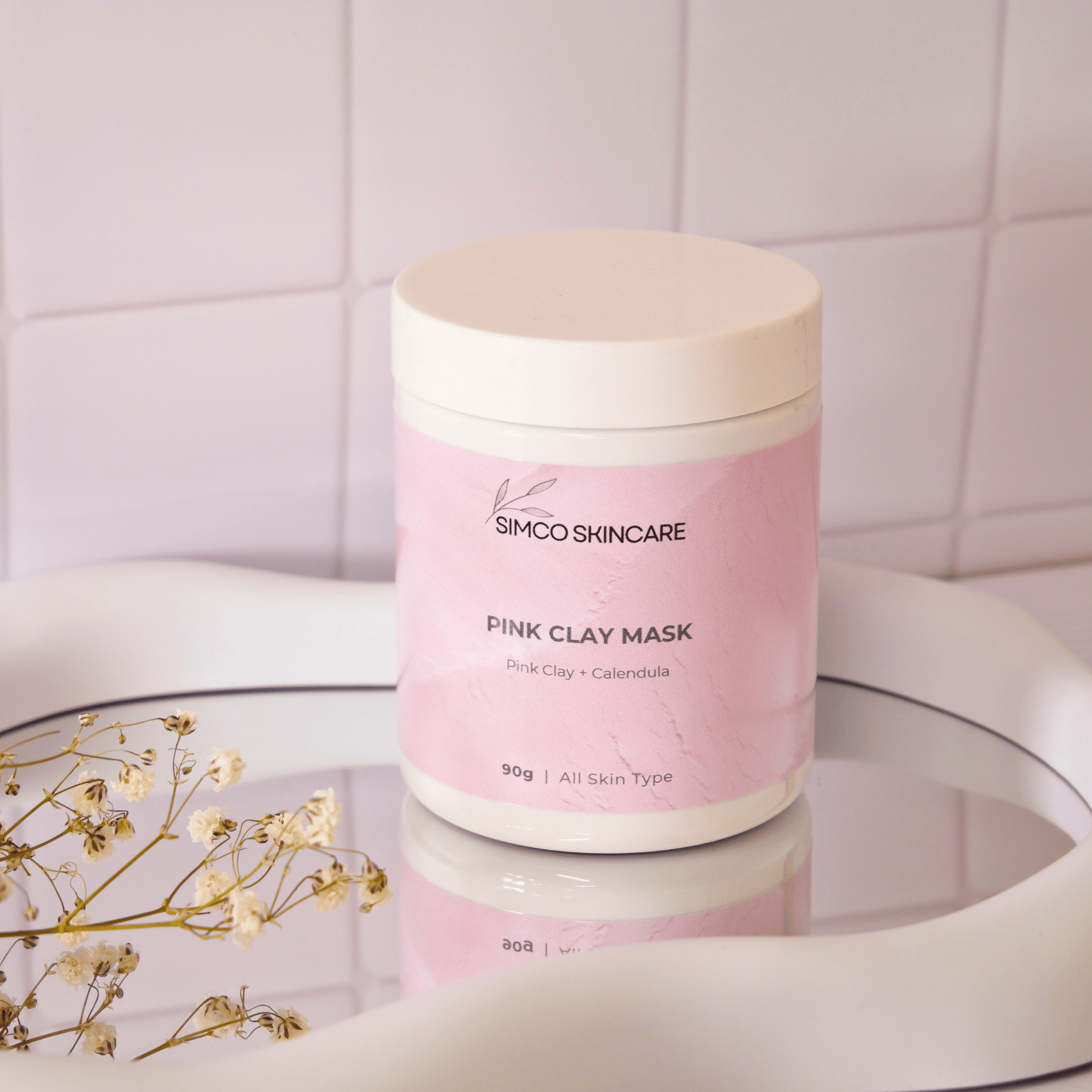 Pink Clay Mask - SIMCO SKINCARE