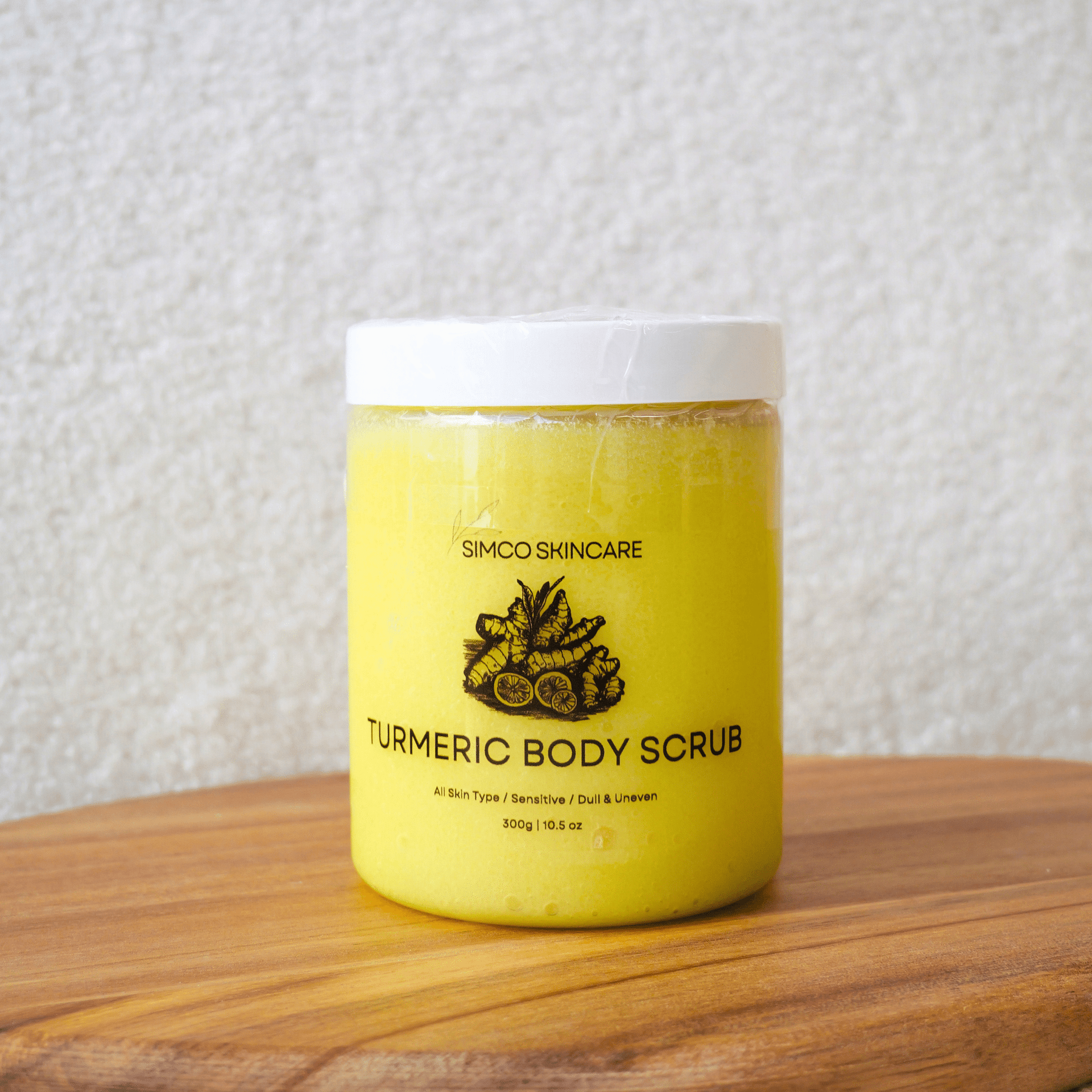 Turmeric Body Sugar Scrub + SHEA BUTTER - SIMCO SKINCARE