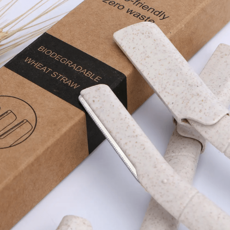 Wheat Straw Razor – Eco - Friendly & Gentle Shaving - SIMCO SKINCARE