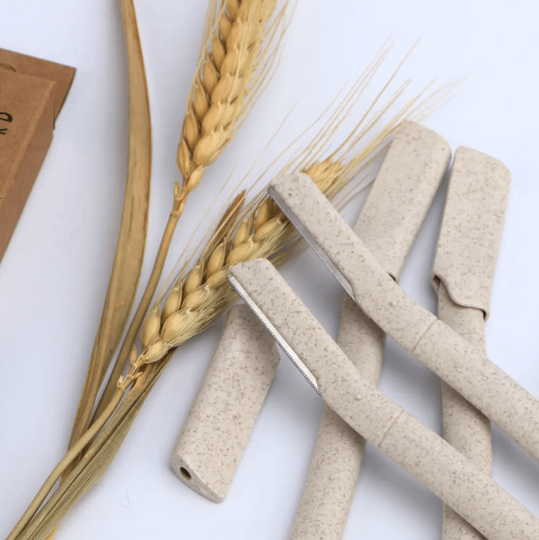 Wheat Straw Razor – Eco - Friendly & Gentle Shaving - SIMCO SKINCARE
