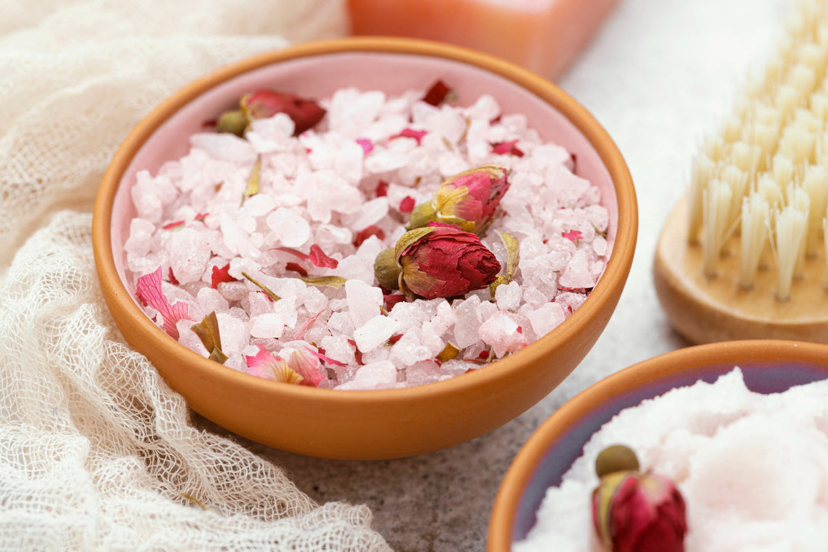Himalayan salt bath