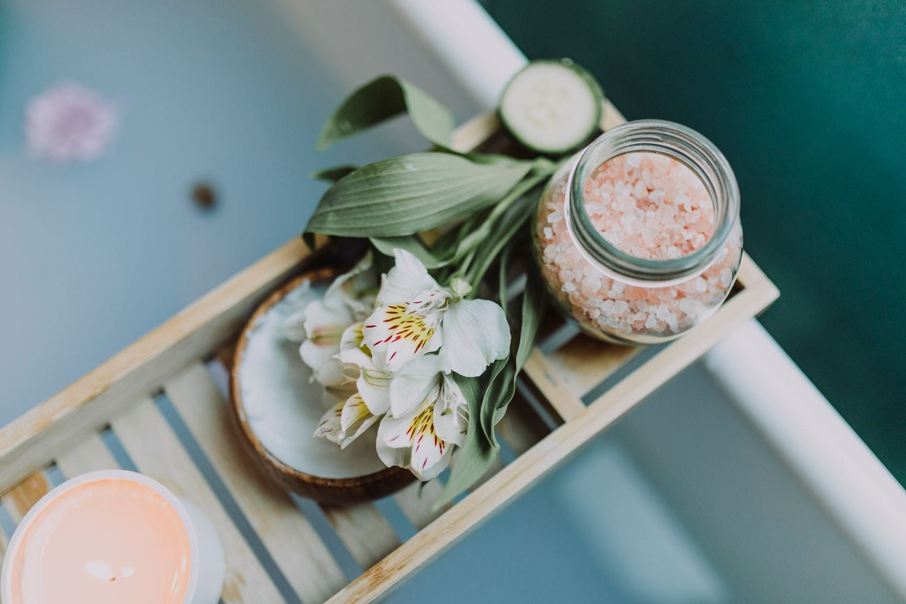 Himalayan salt bath