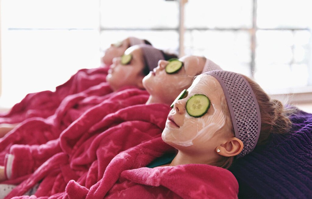 pink clay mask