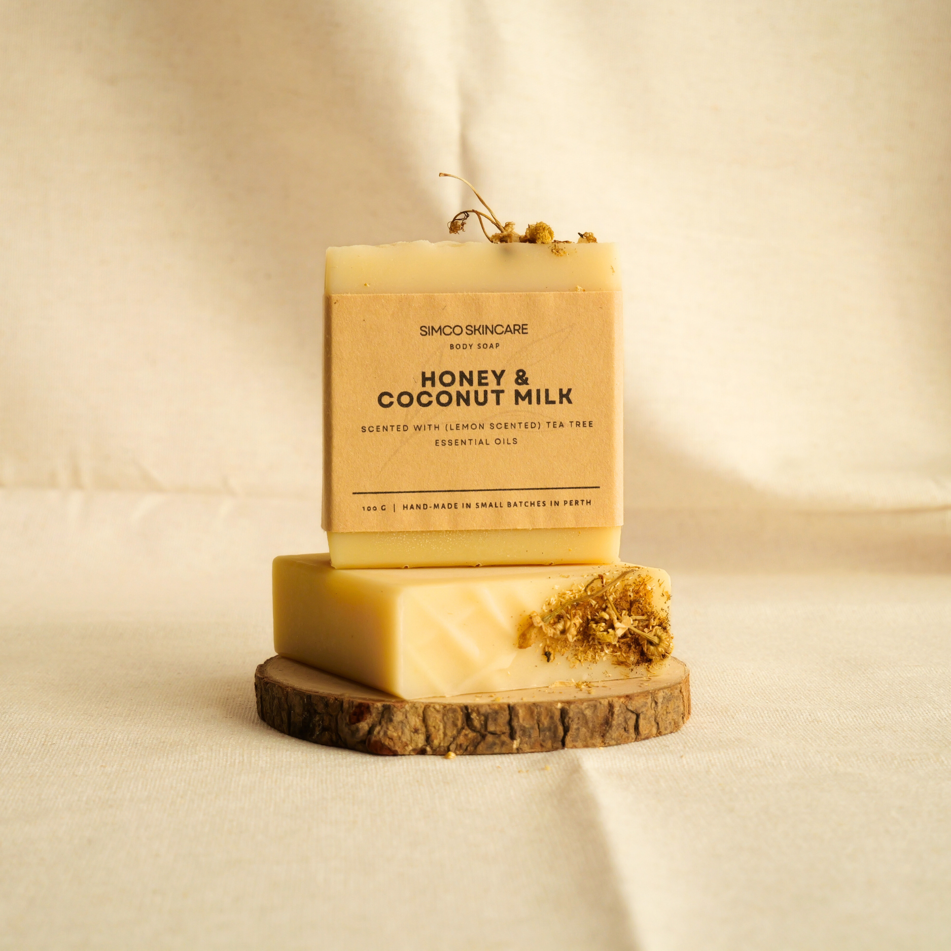 Honey & Coconut Milk (Natural Soap with Essential Oils)