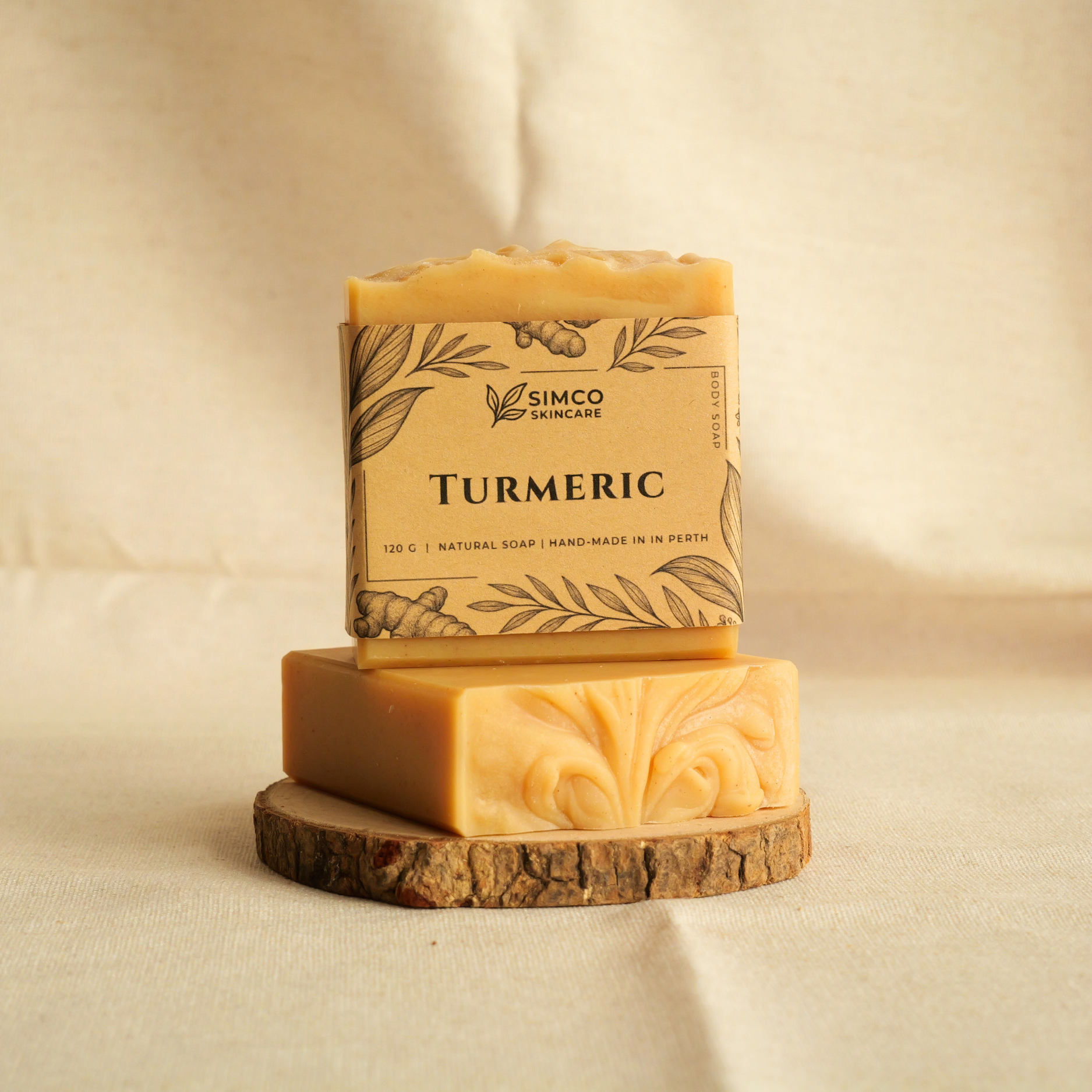 Turmeric Soap (Natural soap with Essential Oils)