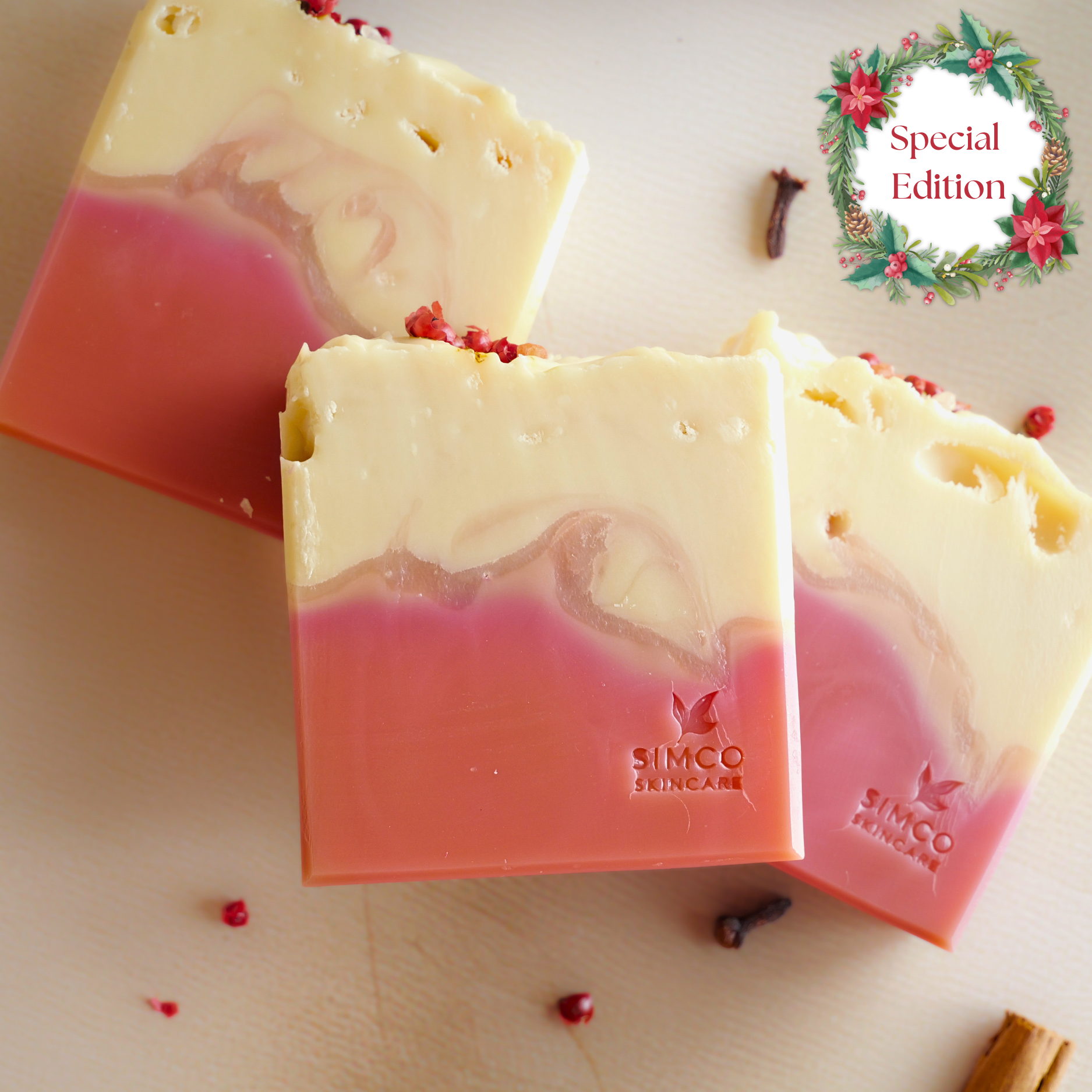Winter Candy Cane Soap (Christmas Edition)