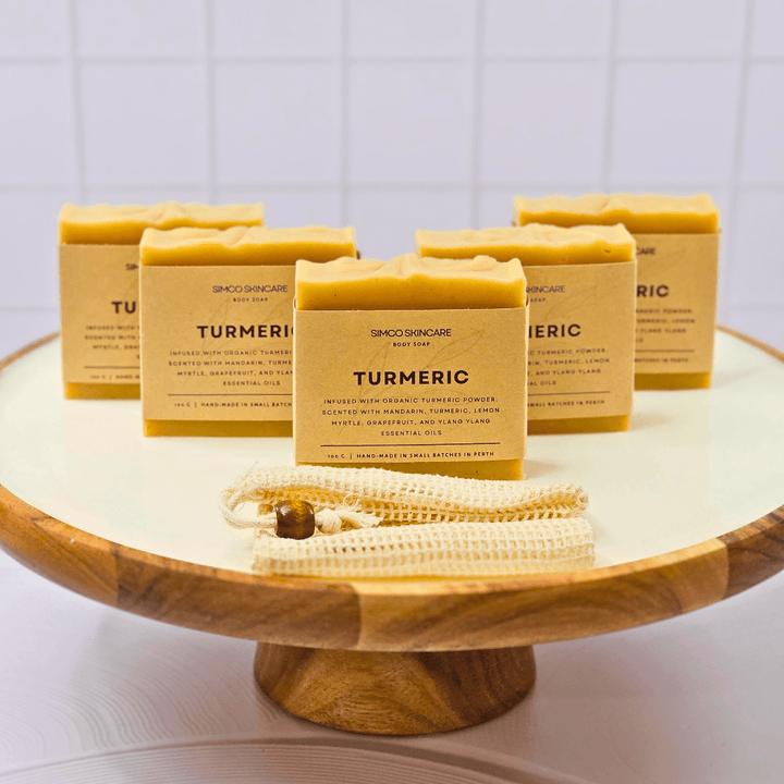 Buy 4, Get 1 Glow Free (Natural Turmeric Soap with Essential Oils) - SIMCO SKINCARE