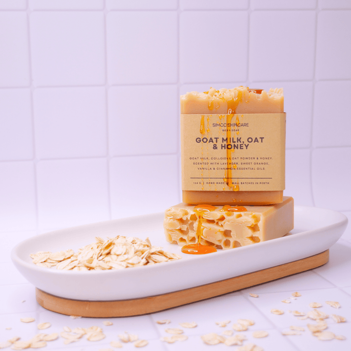 Goat Milk, Oat & Honey (Natural Soap with Essential Oils) - SIMCO SKINCARE