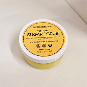 Turmeric Body Sugar Scrub + SHEA BUTTER - SIMCO SKINCARE
