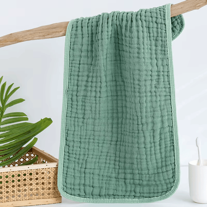 Ultra - soft Muslin Face Towel - 100% Cotton - SIMCO SKINCARE