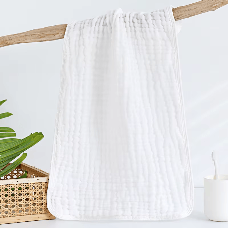 Ultra - soft Muslin Face Towel - 100% Cotton - SIMCO SKINCARE